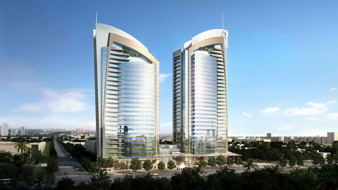 برجا داماك التوأم في الرياض