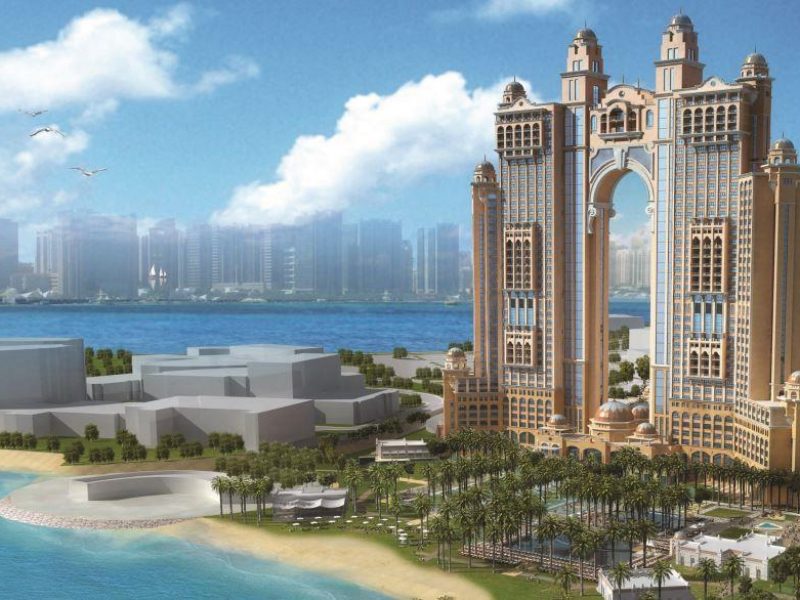 خدمات البنية التحتية لمساكن Fairmont Marina أبوظبي