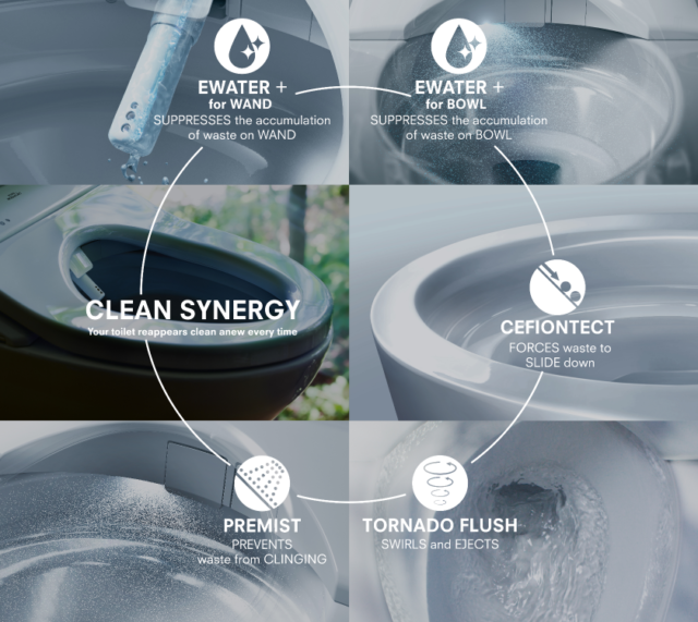 TOTO Bathroom, Toilet & Restroom Equipment AFET